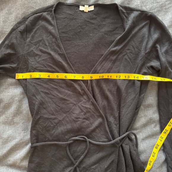 Aritzia Wilfred Free Katsia Longsleeve Wrap Sweater - Picture 3 of 9
